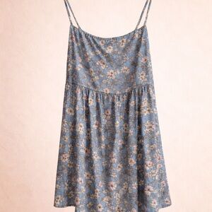 Floral Spaghetti Strap Dress